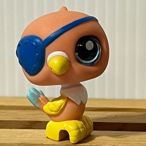 LPS Littlest Pet Shop Pirate Parrot #882